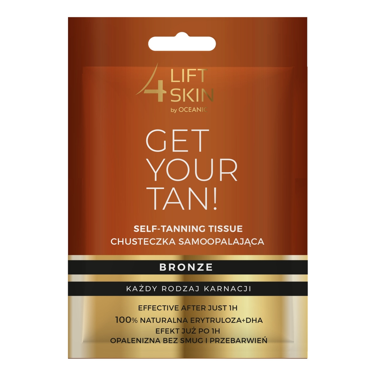 Lift 4 Skin Get Your Tan! Chusteczka samoopalająca 1szt