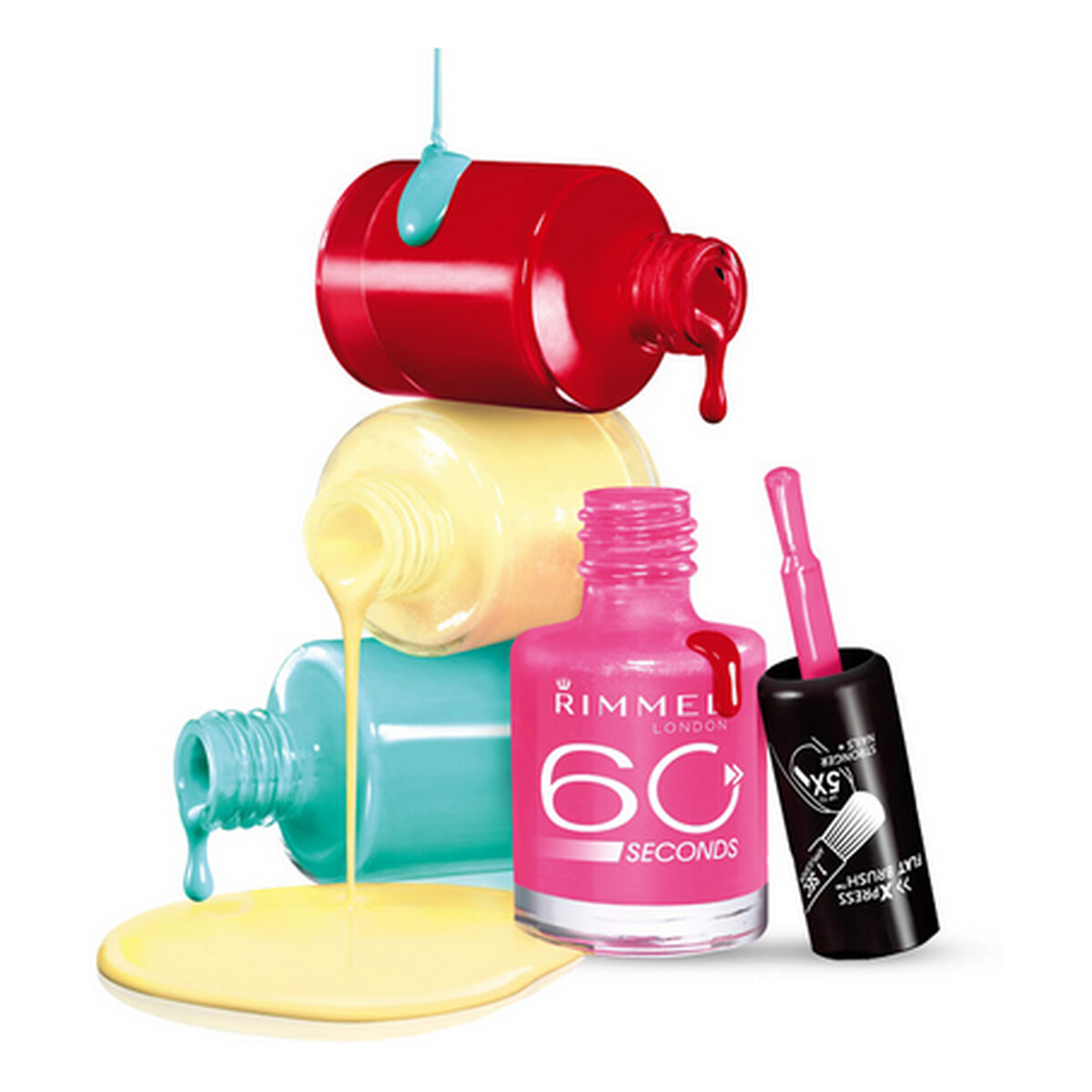 Rimmel 60 Seconds Szybkoschnący Lakier Do Paznokci 8ml