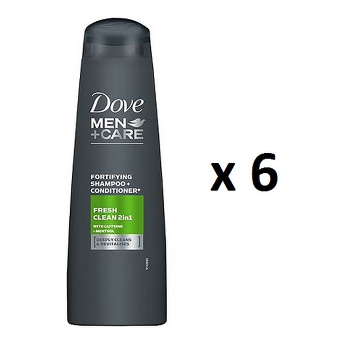 Dove Men+Care Fresh Clean szampon odżywka 2w1 250ml x 6 250ml