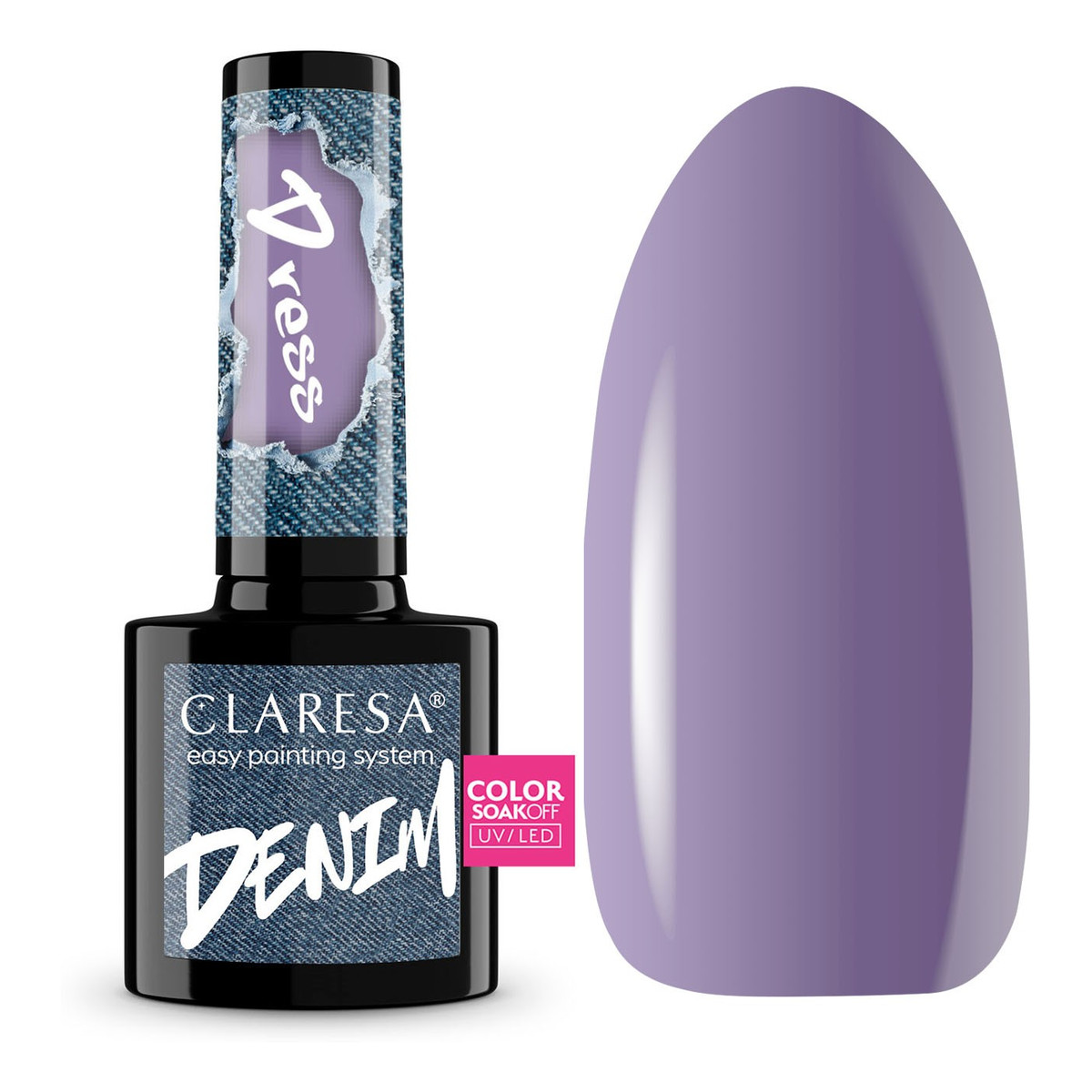 Claresa N Denim Lakier hybrydowy 5g