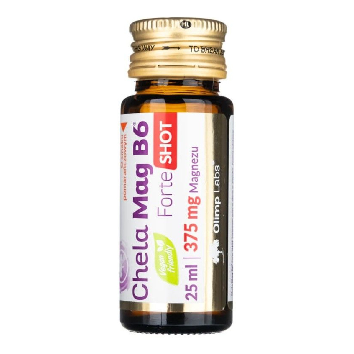 Olimp Labs Chela-Mag B6 Forte Shot suplement diety Pomarańcza 25ml