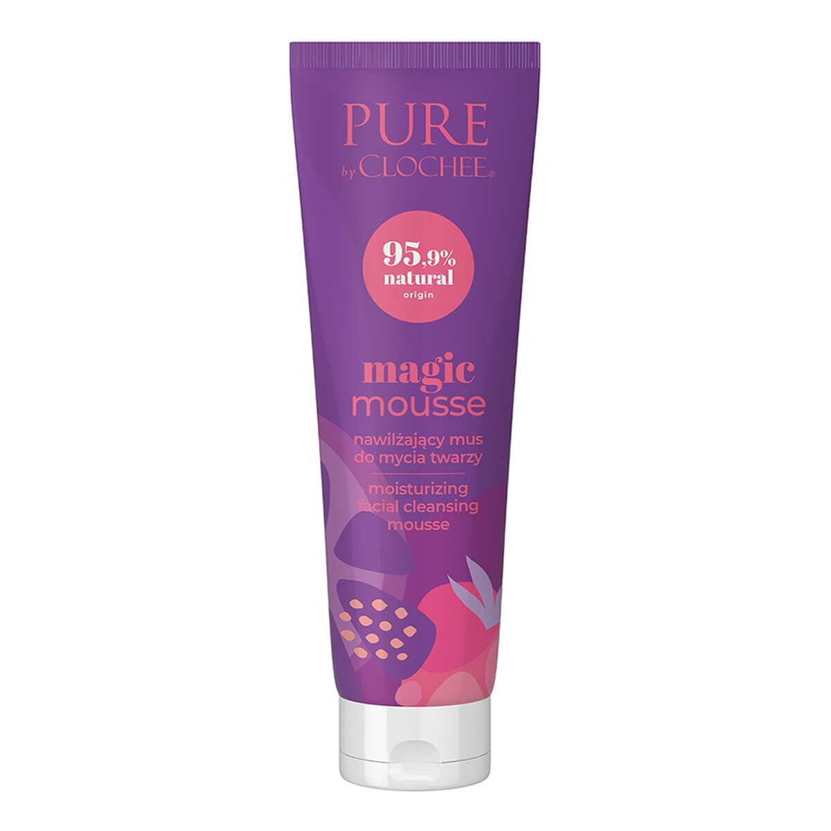 Clochee Pure by clochee magic mousse nawilżający mus do mycia twarzy 90ml