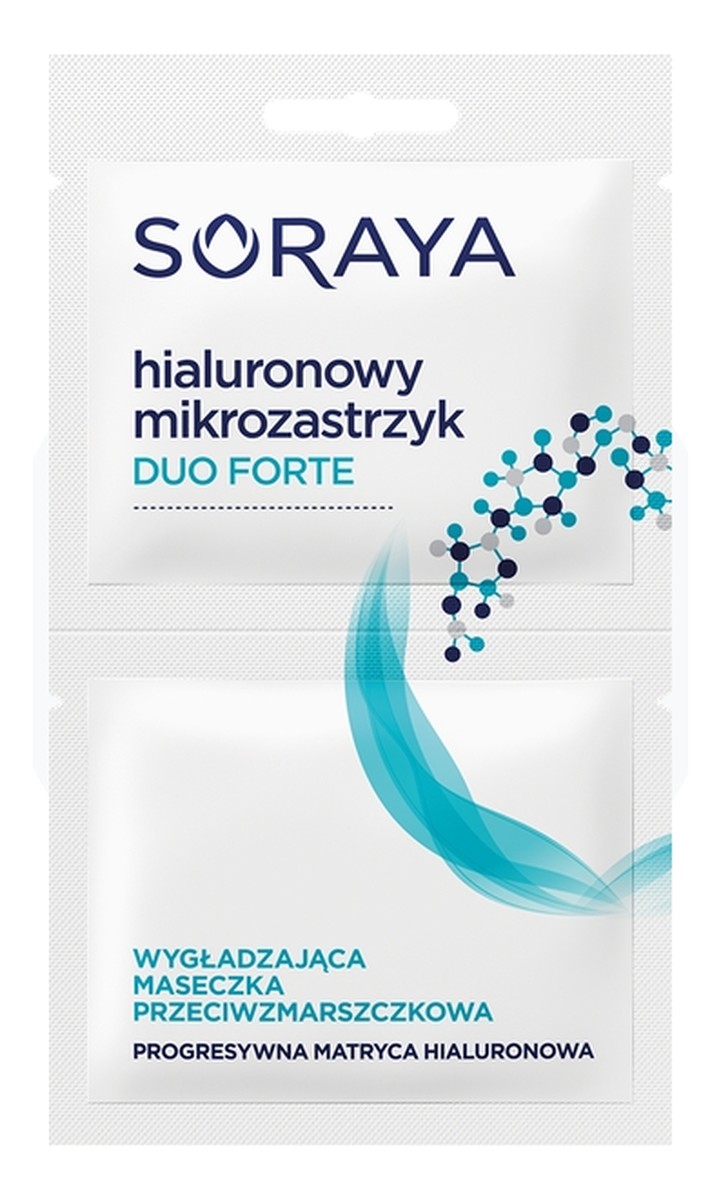 Duo Forte, 2 x Wygładzająca maseczka przeciwzmarszczkowa