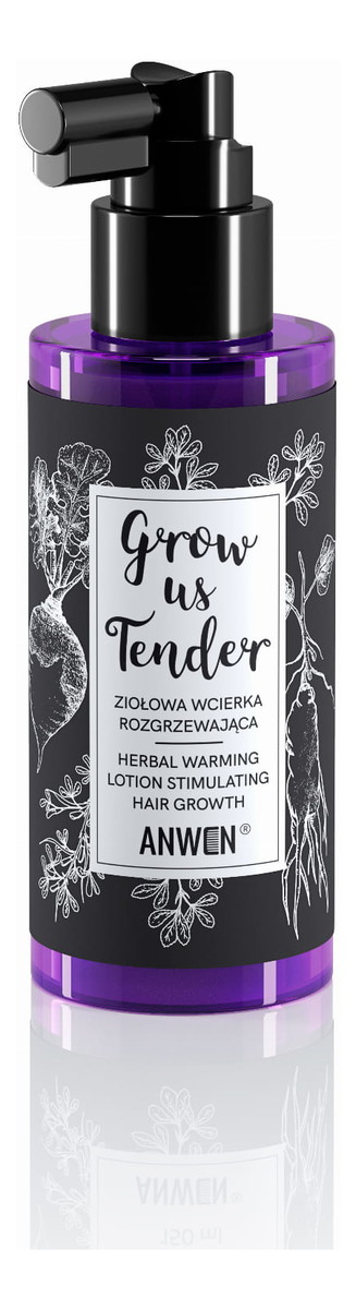 Grow me tender ziołowa wcierka na porost i wypadanie włosów + jedwabna gumka