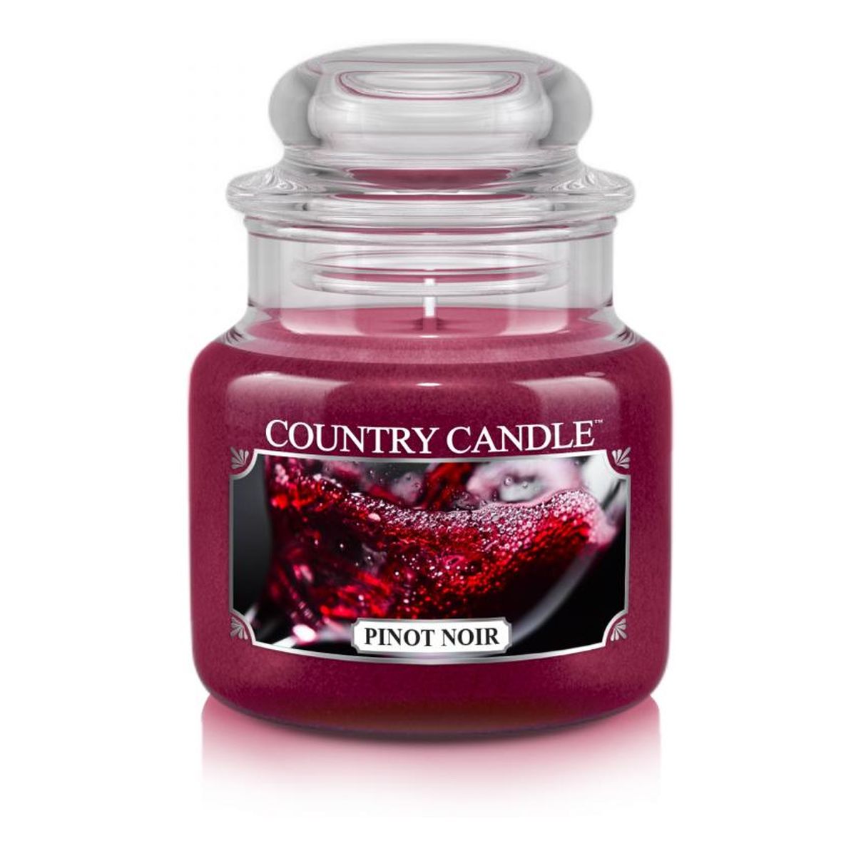Country Candle Mała świeca zapachowa pinot noir 104g