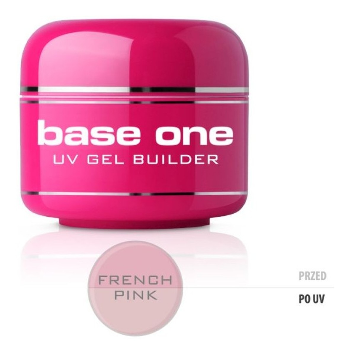 budujący żel do paznokci One French Pink