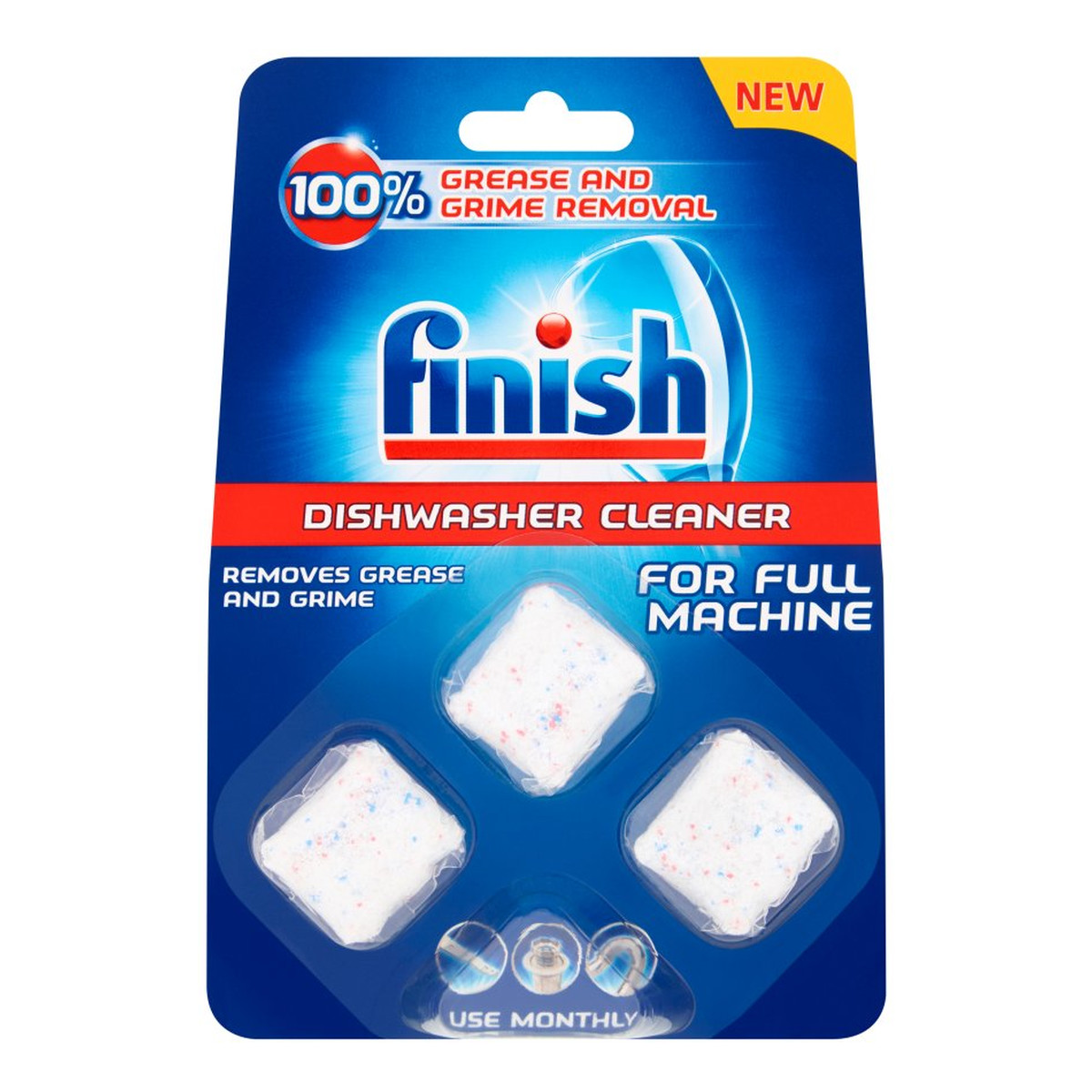 Finish Dishwasher Cleaner kapsułki do czyszczenia zmywarek 3szt 51g