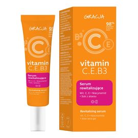 Gracja vitamin c.e.b3 serum rewitalizujące do twarzy 30 ml