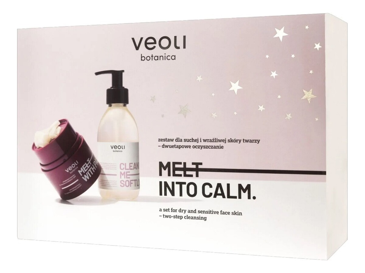 Zestaw masełko do demakijażu 40g + żel do mycia twarzy 190ml