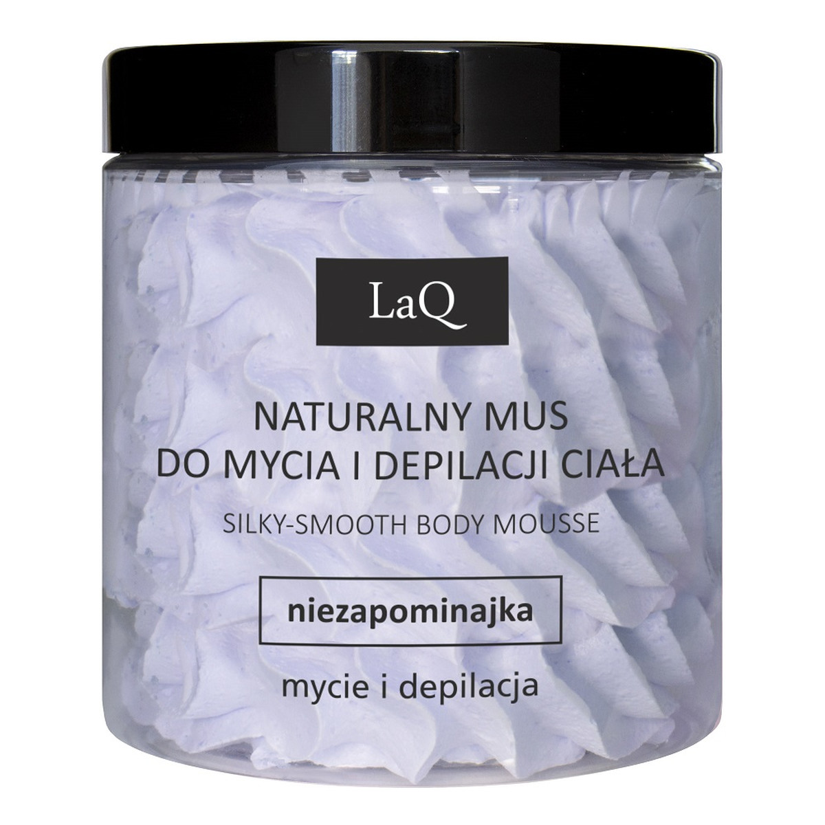 Laq Naturalny mus do mycia i depilacji ciała niezapominajka 250ml