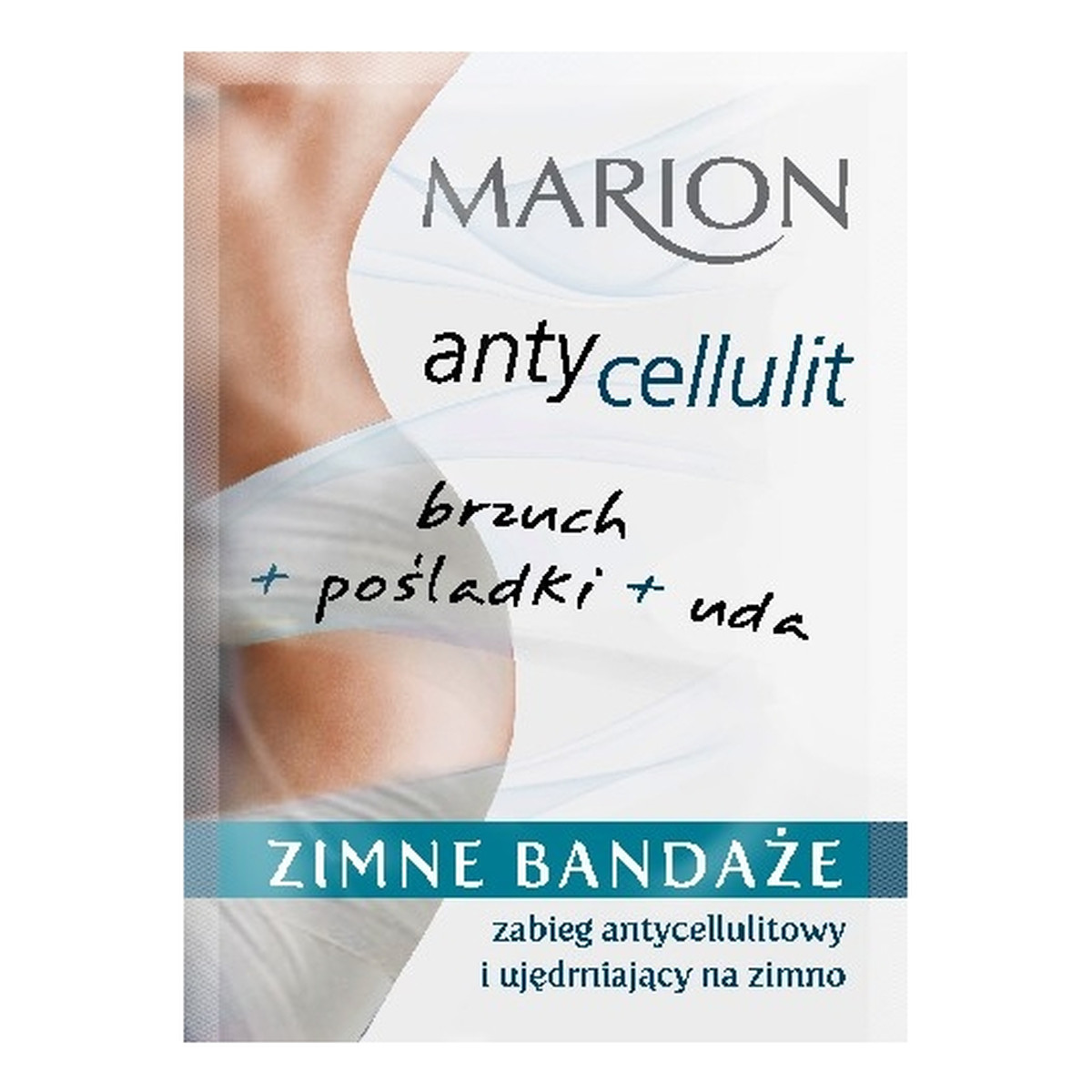 Marion Antycellulit Zimne Bandaże Na Brzuch Pośladki i Uda 50ml