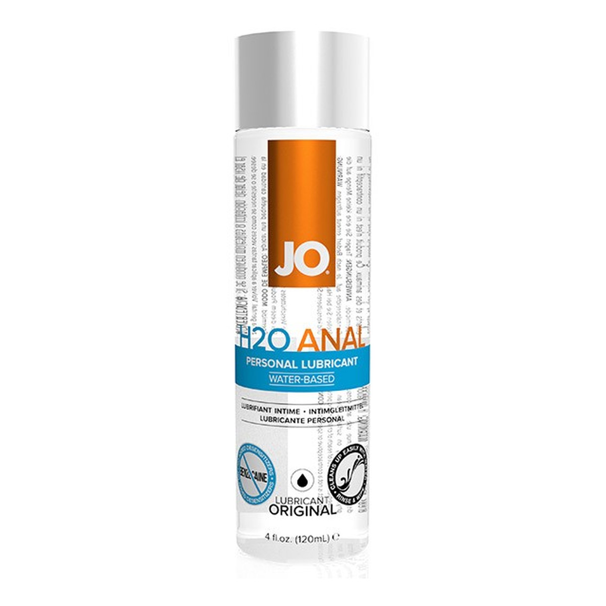 System Jo H2o anal personal lubricant lubrykant analny na bazie wody 120ml