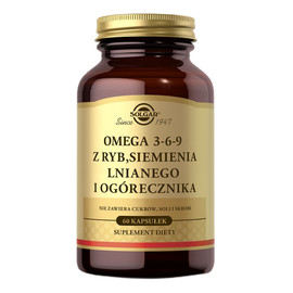 Omega 3-6-9 suplement diety 60 kapsułek