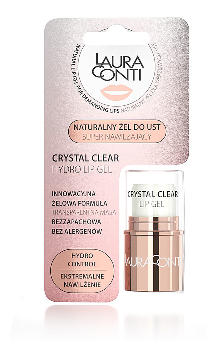 Naturalny żel balsam do ust super nawilżający