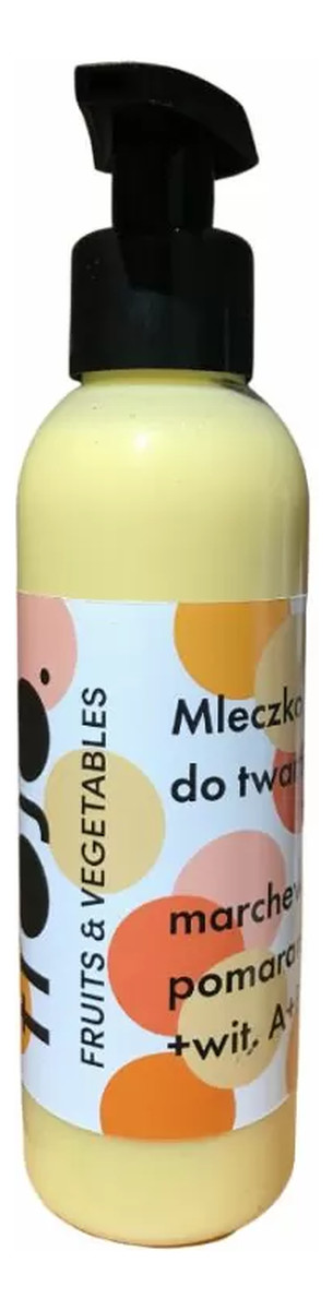 Mleczko do twarzy Marchewka z pomarańczą
