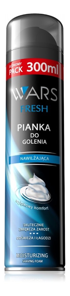 nawilżająca pianka do golenia