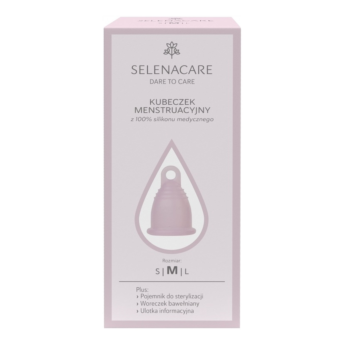 Selenacare Premium kubeczek menstruacyjny z silikonu medycznego m