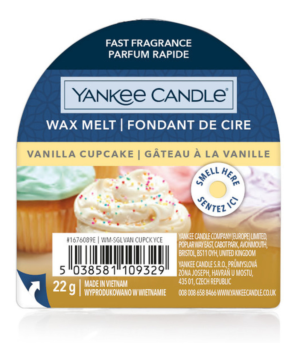Wax melt wosk zapachowy vanilla cupcake