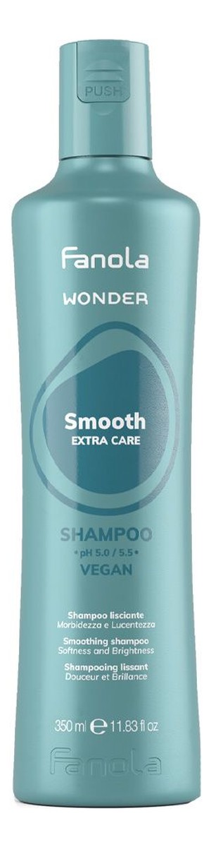 Wonder smooth extra care wygładzający szampon do włosów