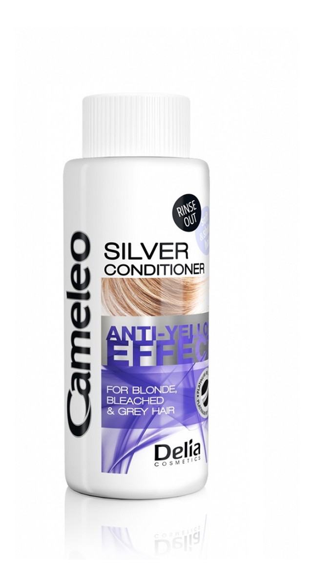 Anti-yellow effect silver conditioner mini odżywka do włosów blond przeciw żółknięciu