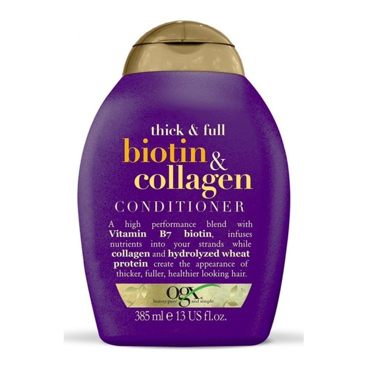 Organix Biotin & Collagen Conditioner Odżywka z biotyną i kolagenem dodająca włosom objętości 385ml