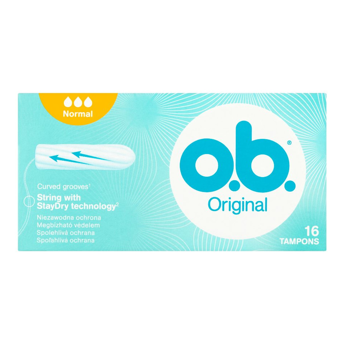 O.B. Original Normal Tampony 16szt