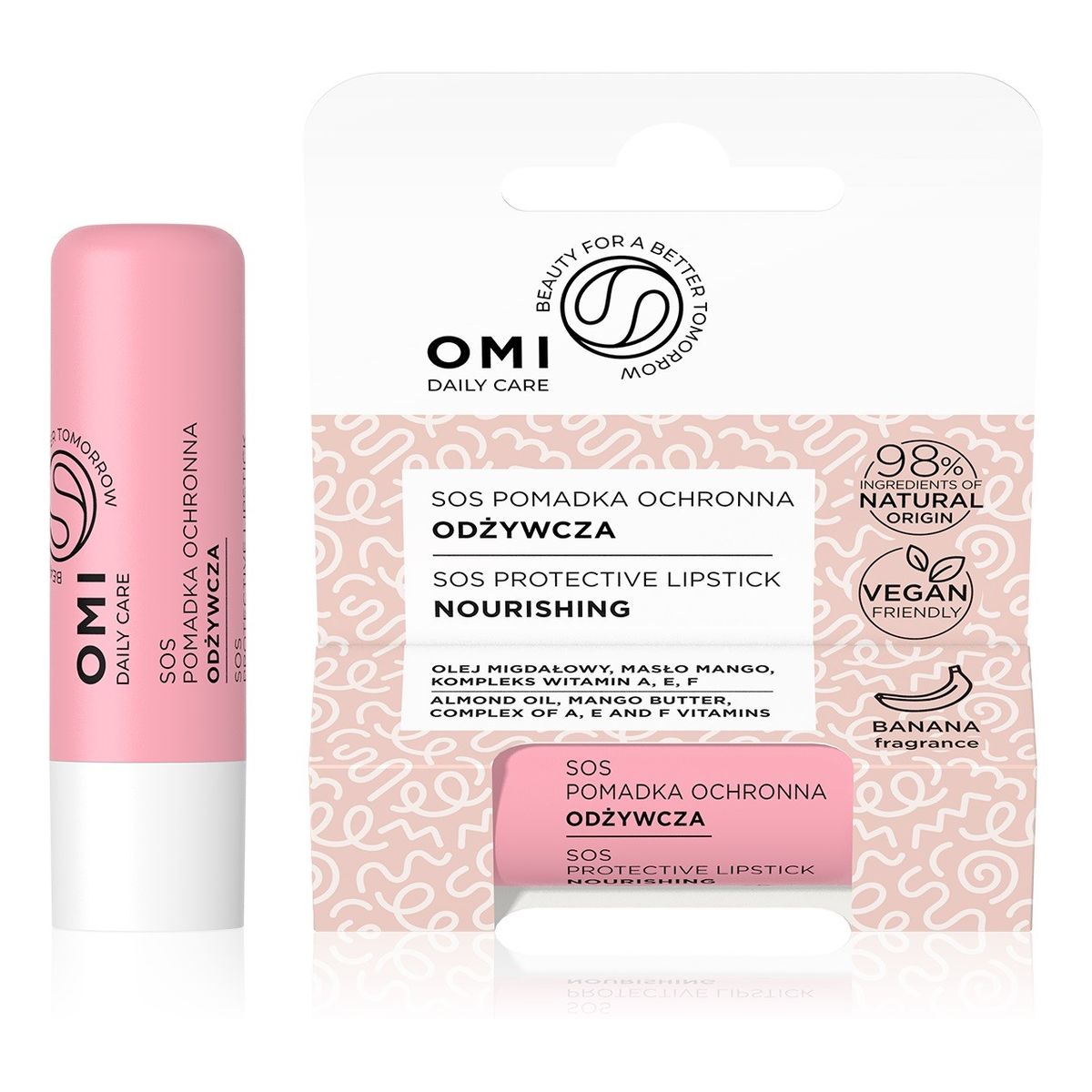 Omi Daily Care Pomadka do ust SOS ochronno-odżywcza 4g