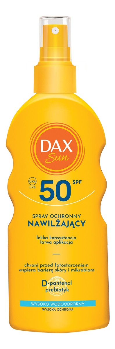 Sun spray ochronny nawilżający spf 50