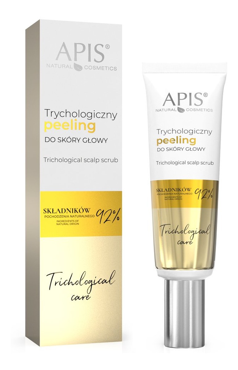 Trychologiczny peeling do skóry głowy