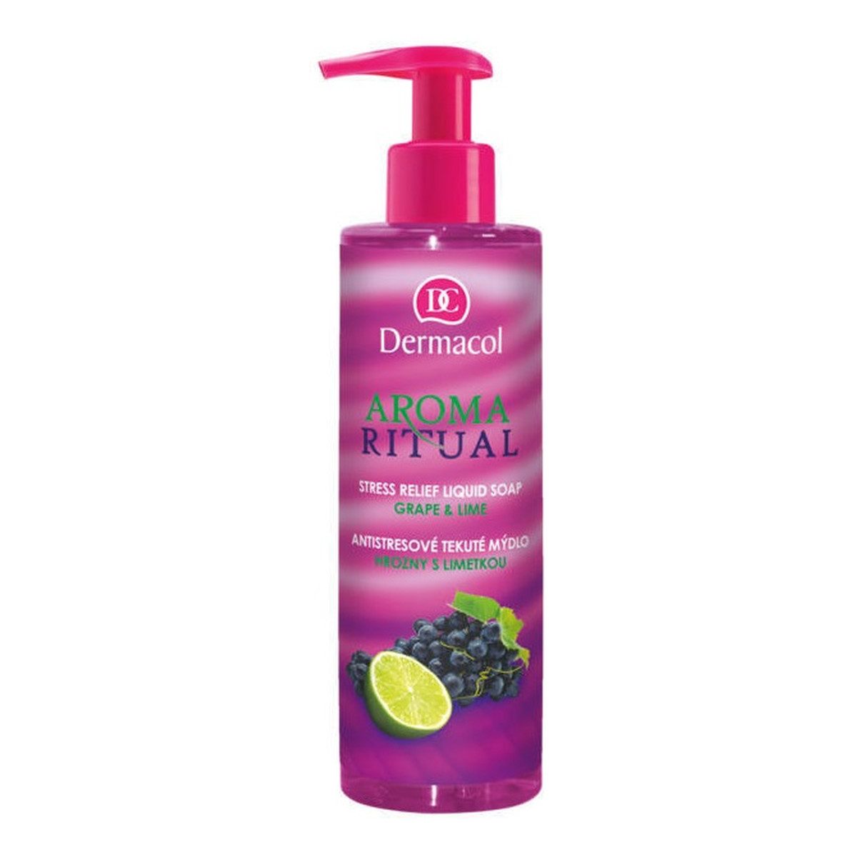 Dermacol Aroma Ritual Stress Relief Liquid Soap Mydło w płynie grape & lime 250ml