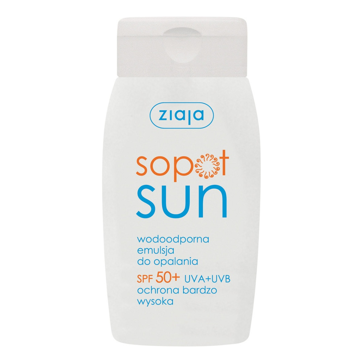 Ziaja Sopot Sun Emulsja Do Opalania Wodoodporna SPF 50+ 125ml