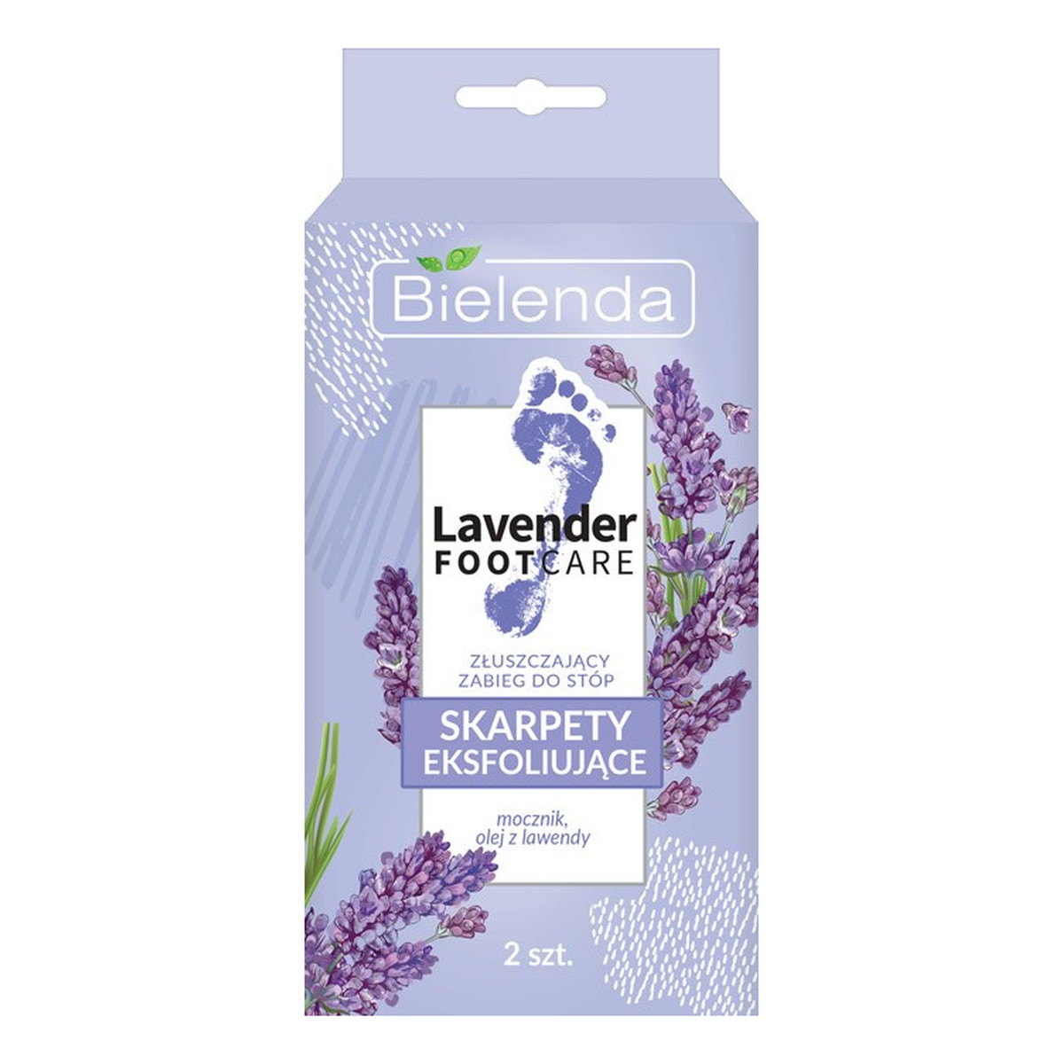 Bielenda Lavender Foot Care Skarpety złuszczające 2 szt.