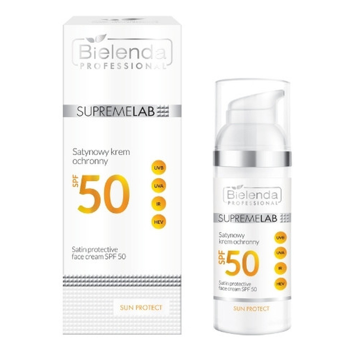 Bielenda SUPREMELAB Sun Protect Satynowy krem ochronny SPF50 50ml