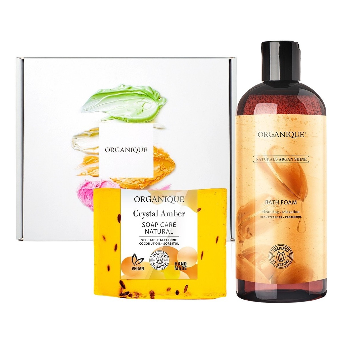 Organique Zestaw prezentowy dla kobiet Crystal Amber