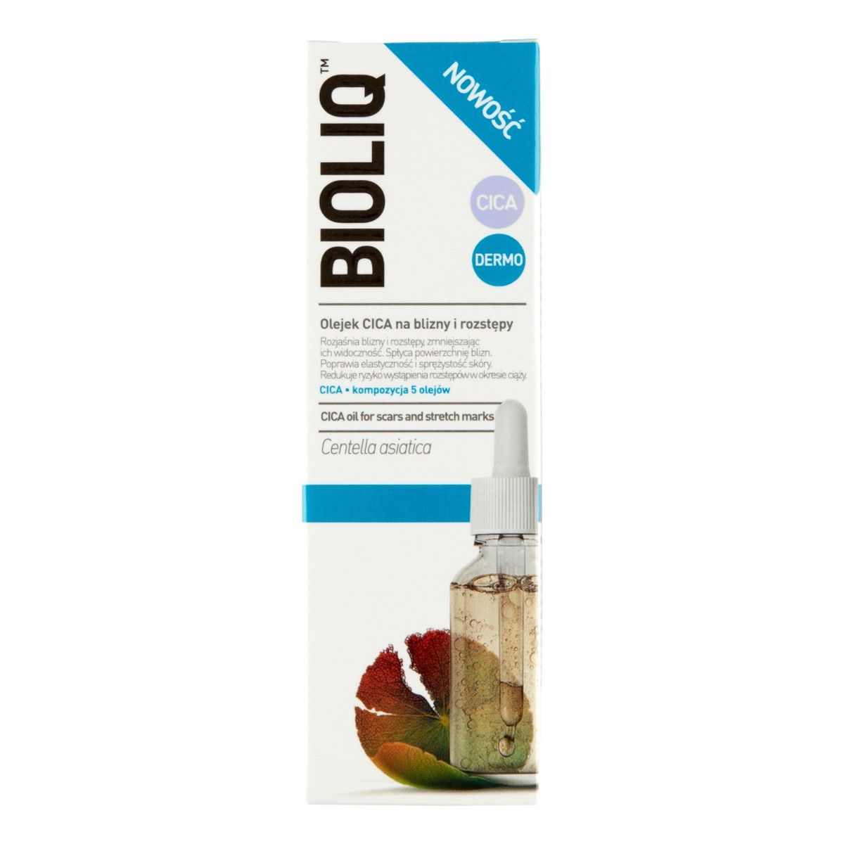 Bioliq Dermo Olejek CICA na blizny i rozstępy 30ml