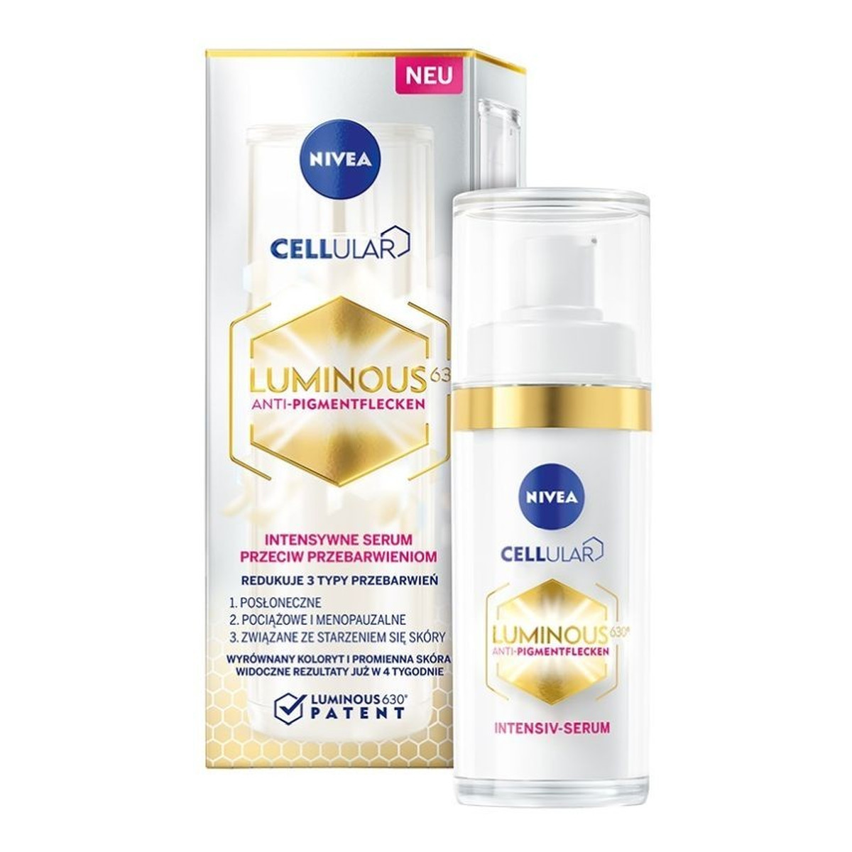 Nivea Cellular Luminous 630 Intensywne Serum przeciw przebarwieniom 30ml
