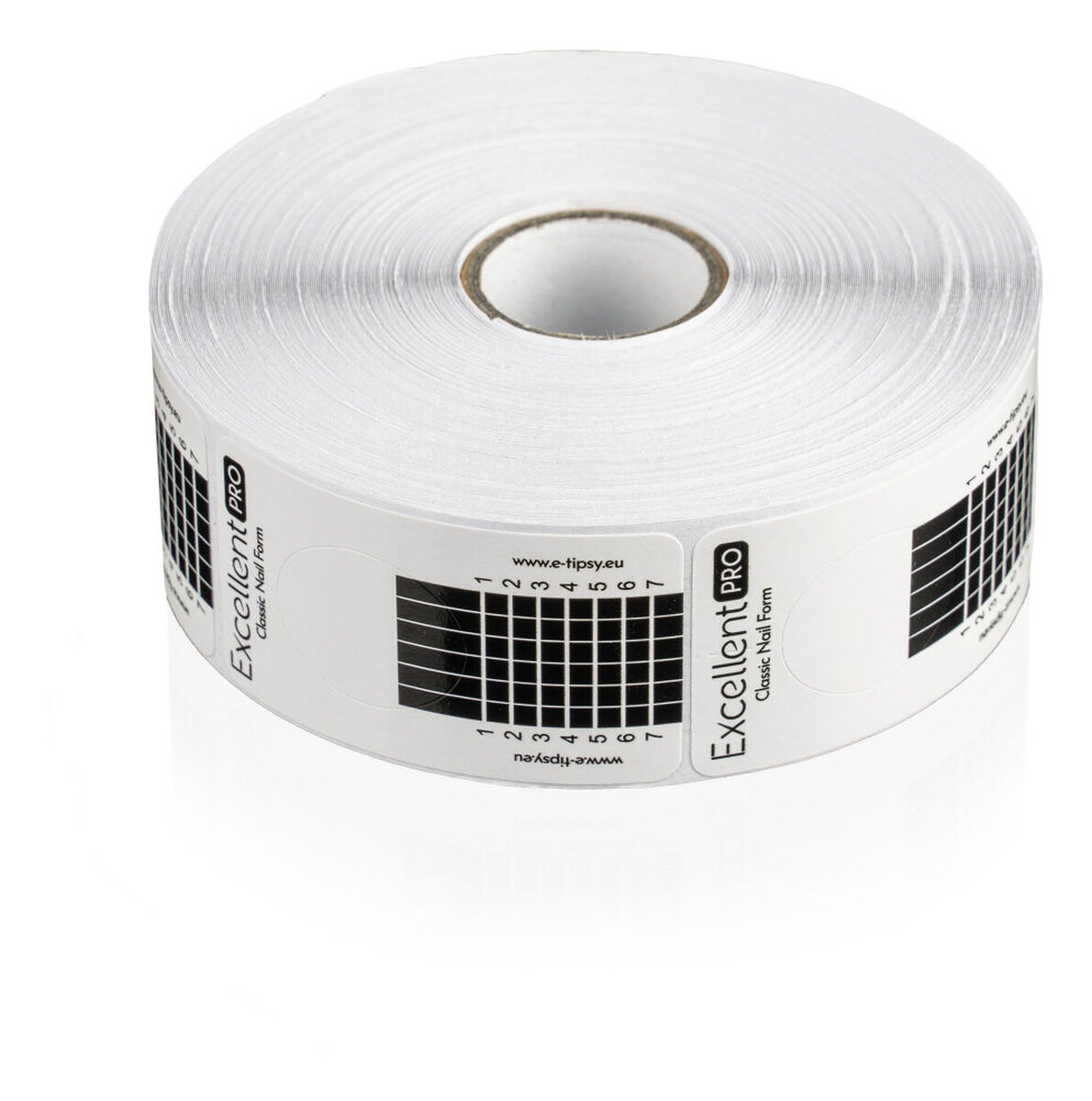 Classic nail form szablony do przedłużania paznokci 500szt