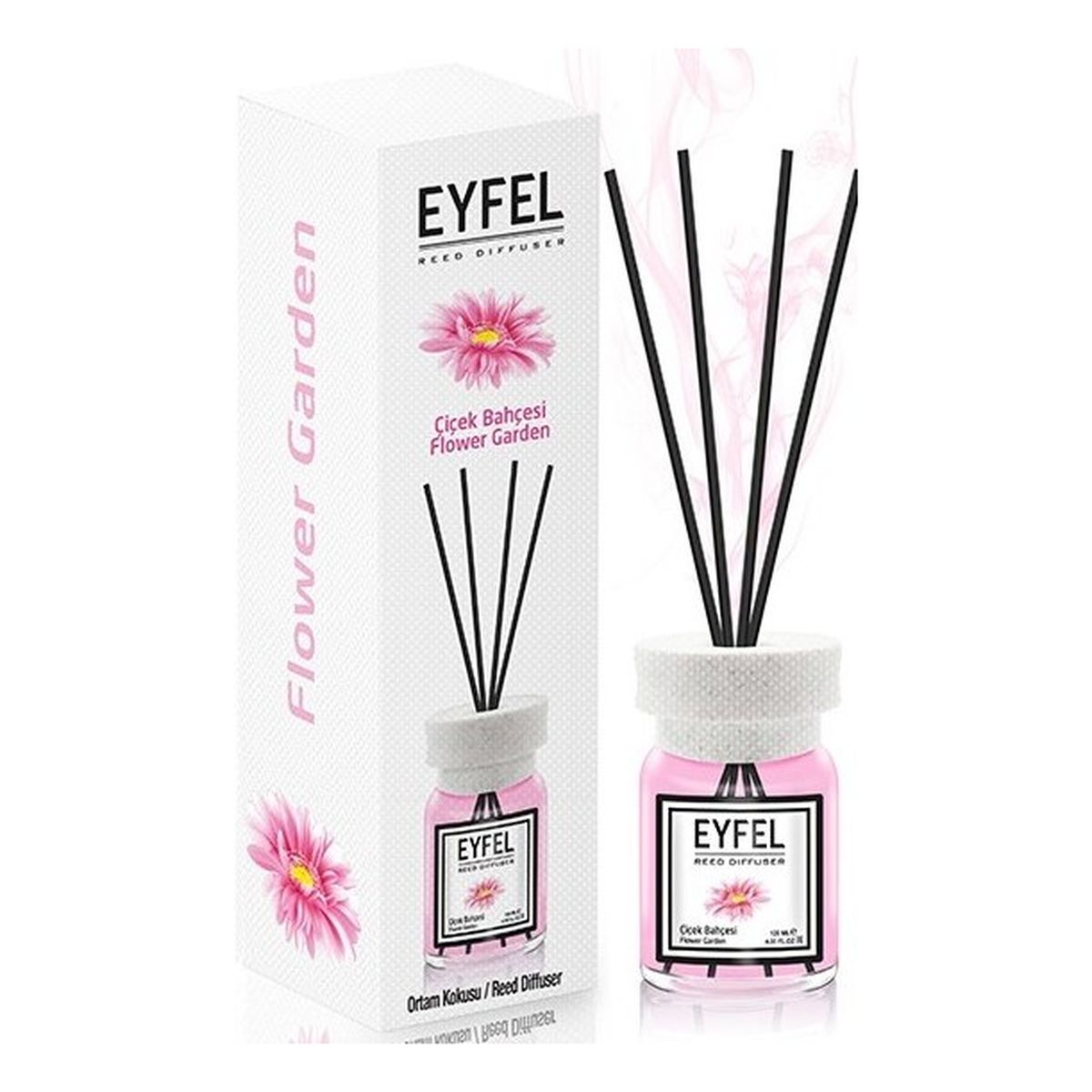 Eyfel Dyfuzor zapachowy z patyczkami - Flower Garden 120ml