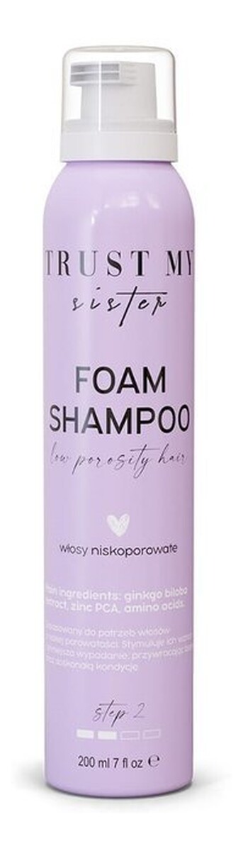 Szampon do włosów niskoporowatych