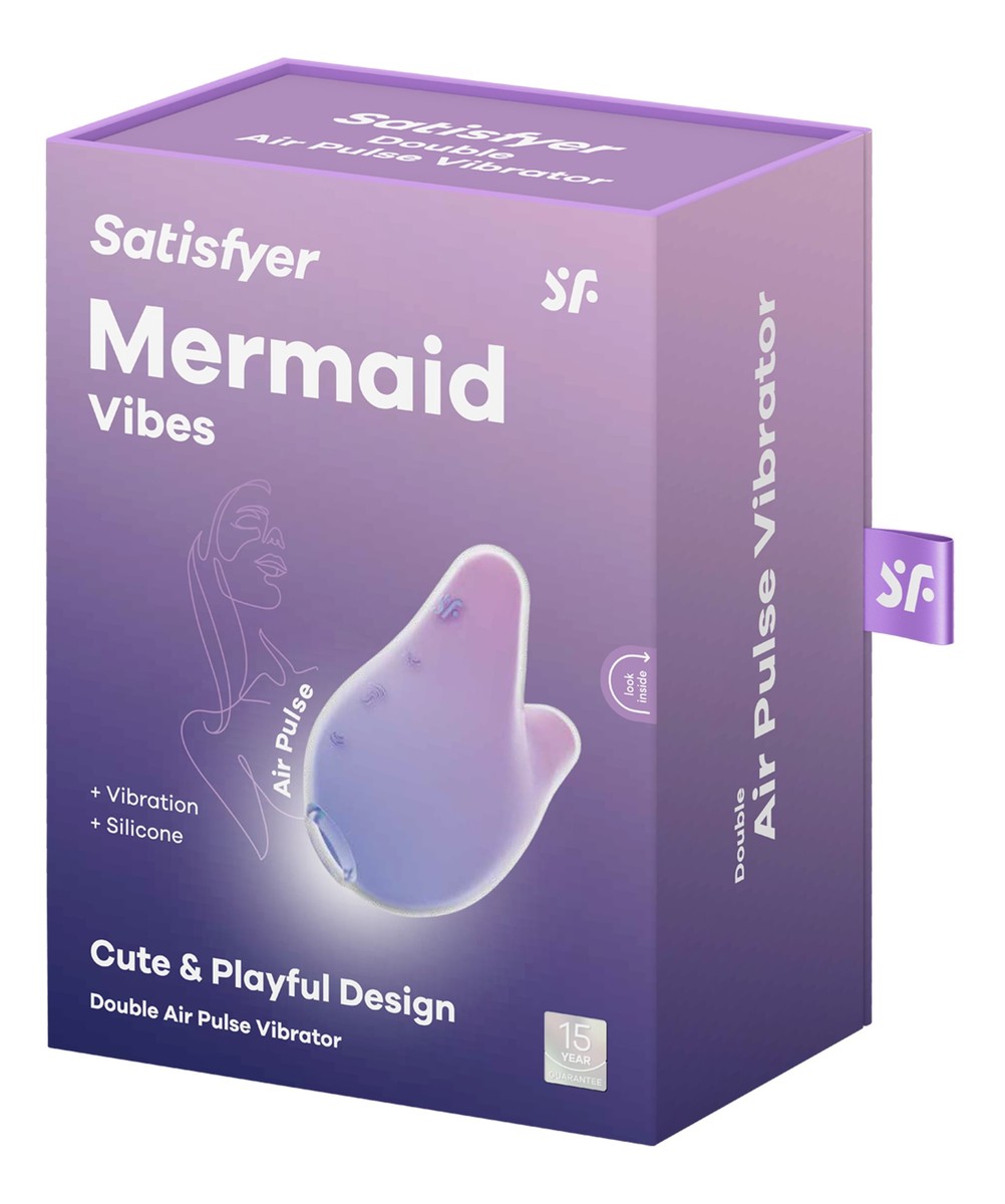 Mermaid Vibes Pulsacyjny stymulator łechtaczki Violet