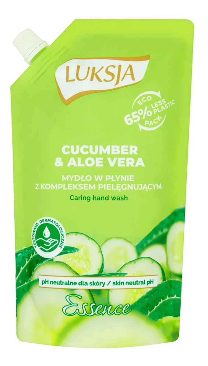 Mydło w płynie opakowanie uzupełniające Cucumber & Aloe Vera