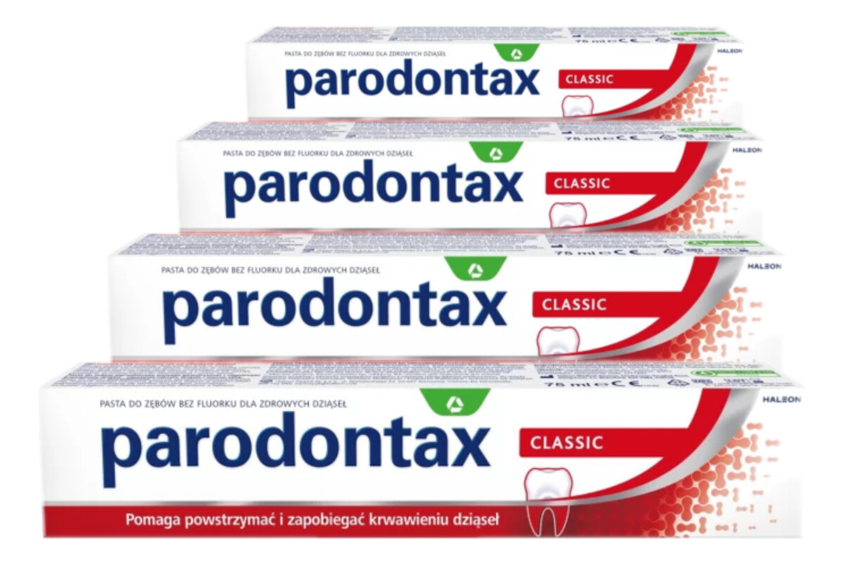 Pasta do zębów przeciw krwawieniu dziąseł 4x75ml