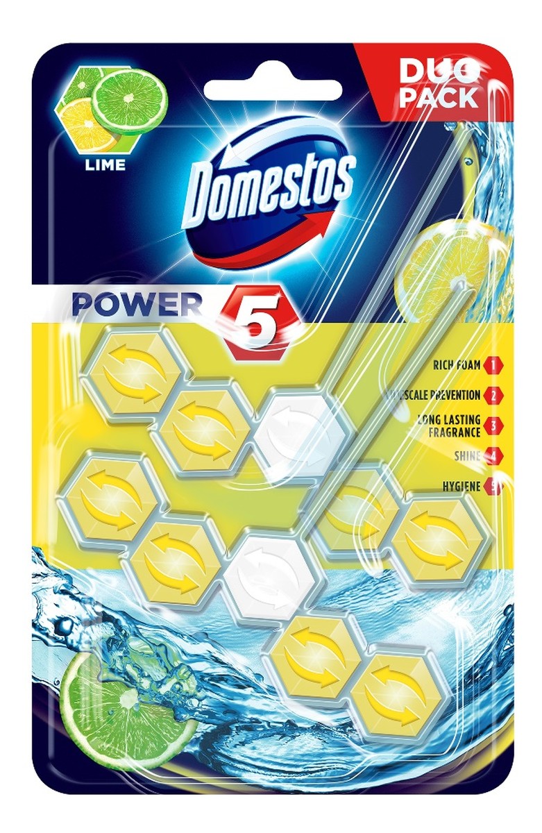 kostka toaletowa wc Lime 2x55g