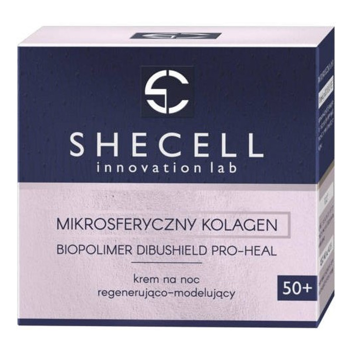 Shecell Innovation Lab mikrosferyczny kolagen 50+ krem na noc regenerująco-modelujący 50ml