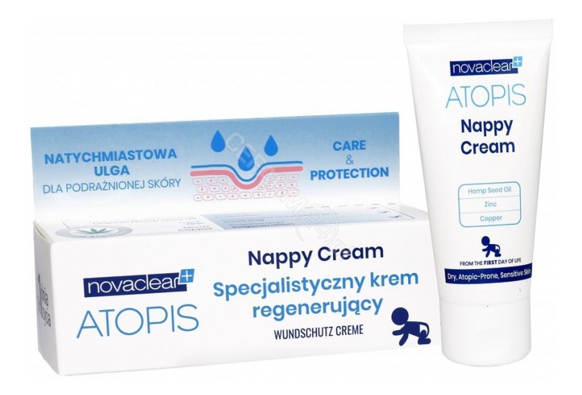 Pieluszkowy krem regenerujący Nappy Cream