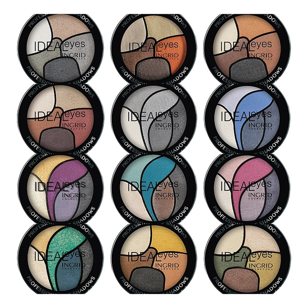 Ingrid Ideal Eyes Cienie Do Powiek