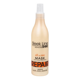 Sleek line repair all in one mask odżywiająca maska do włosów w spray'u bez spłukiwania