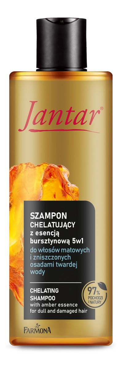 Jantar szampon chelatujący 5w1 wł.mat.znis