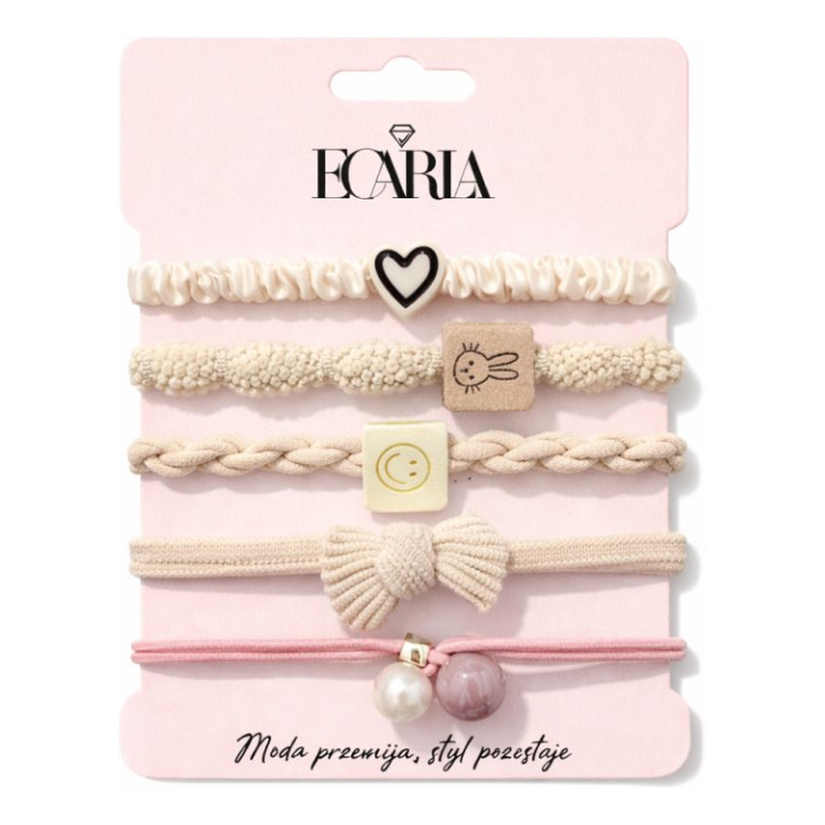 Ecarla Zestaw Frotek Gumek 5W1 Na Plakietce GUM193