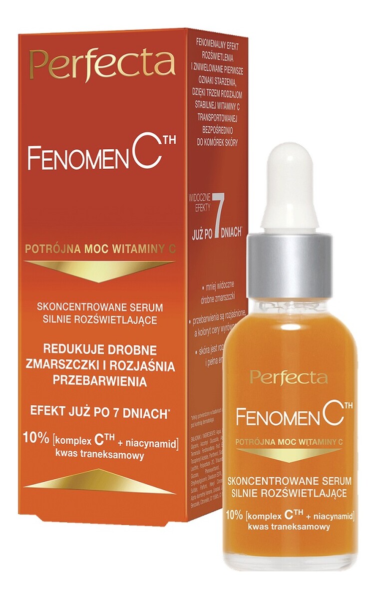 Fenomen c skoncentrowane serum do twarzy silnie rozświetlające
